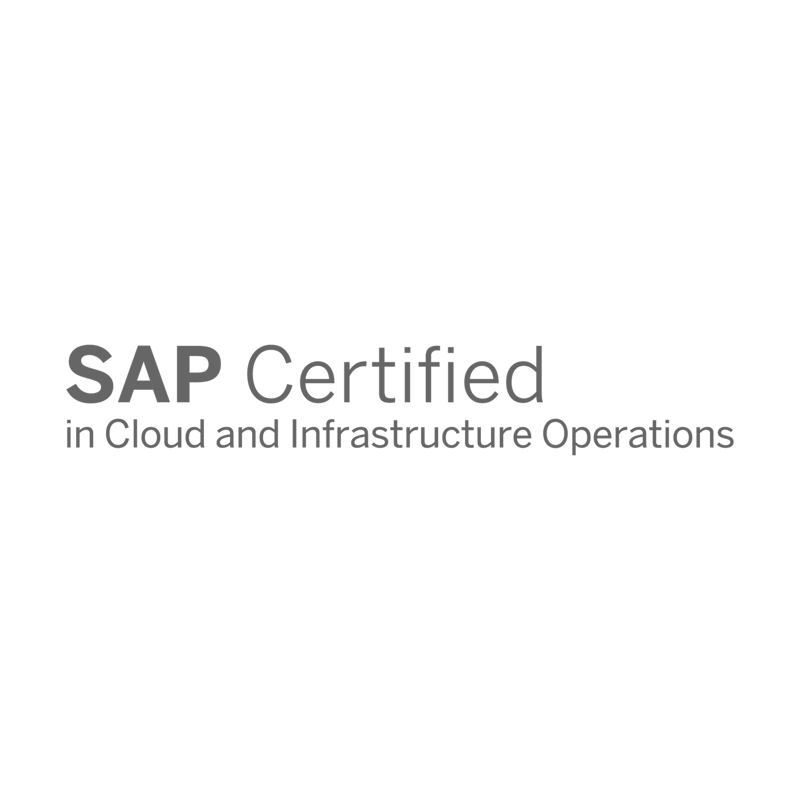Aeven er SAP Certified in Cloud and Infrastructure Operations