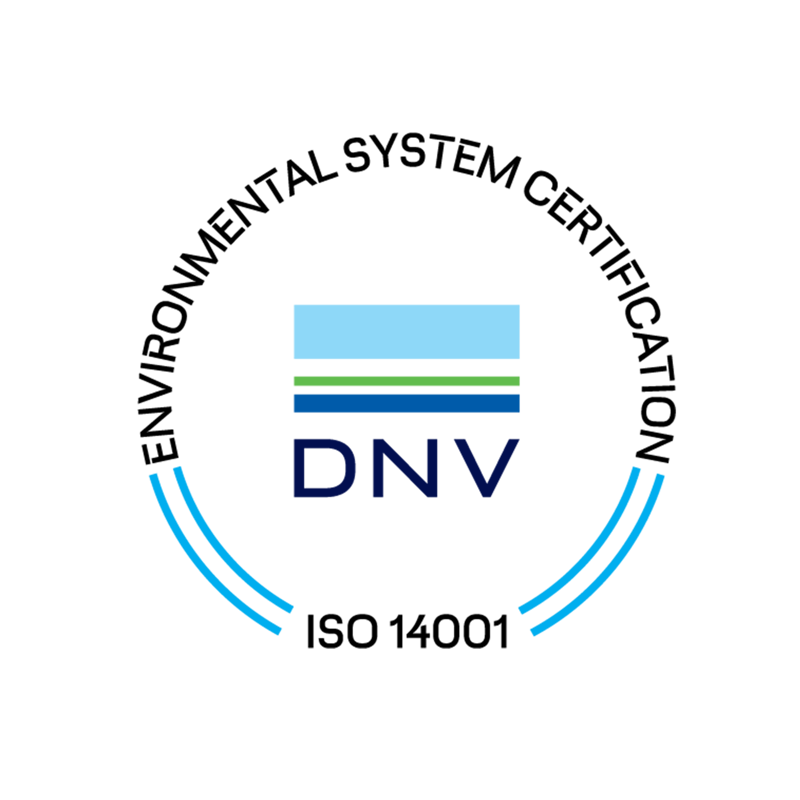 Aeven is ISO 14001 Environmental System certified by DNV