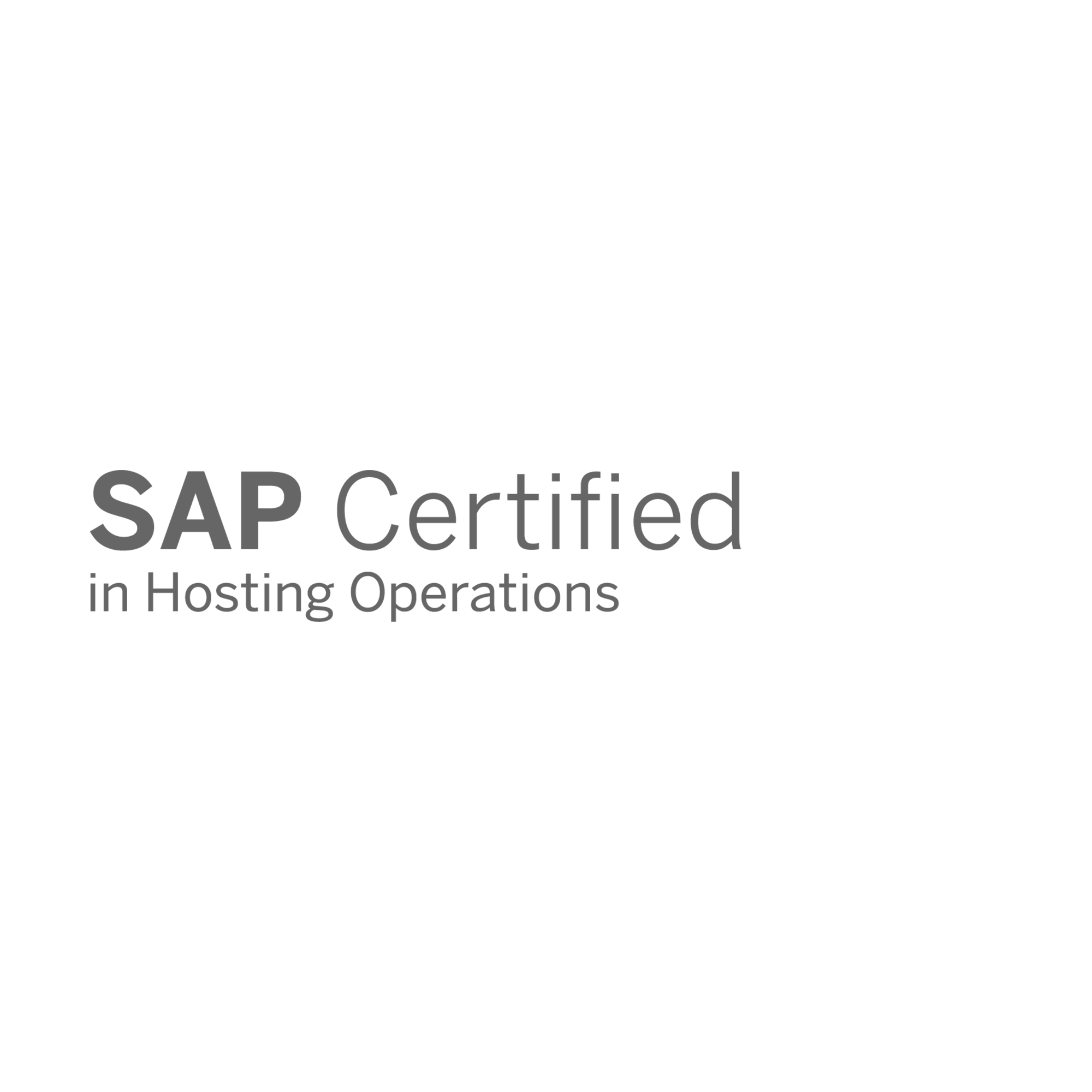 Aeven er SAP Certified in Hosting Operations